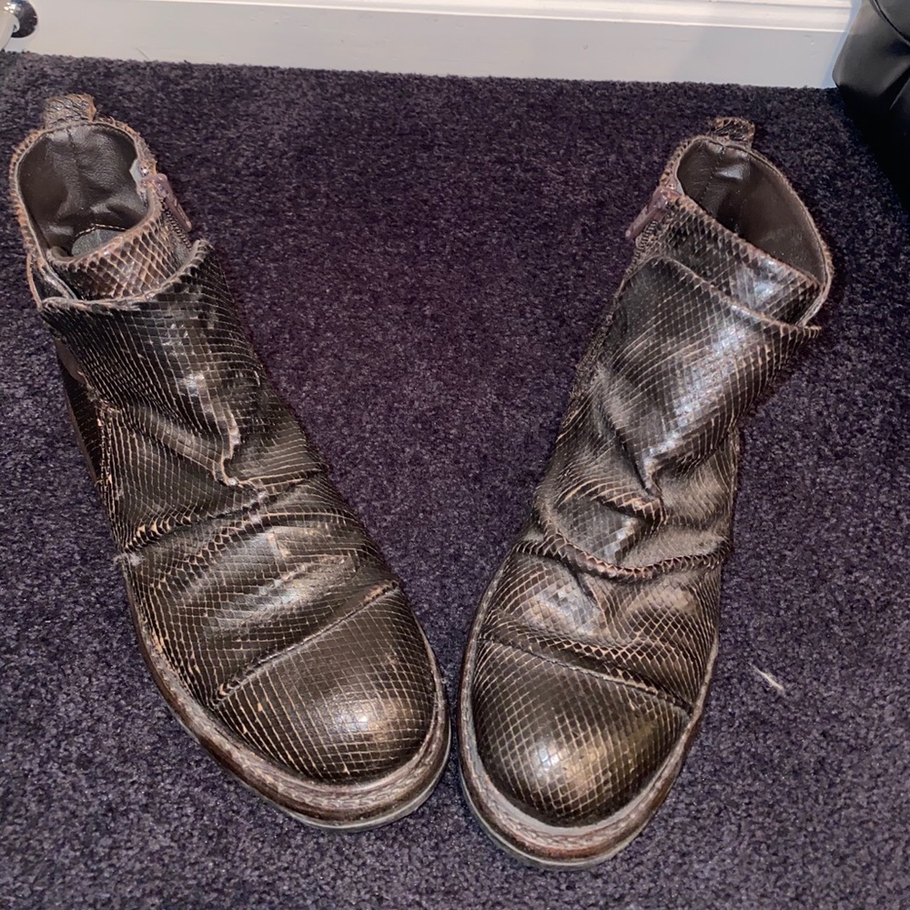 Vince Camuto Brown Booties